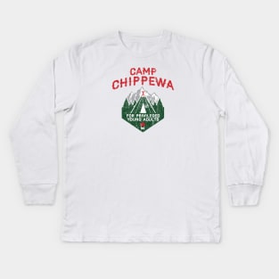 Camp Chippewa - Addam's Family Values Kids Long Sleeve T-Shirt